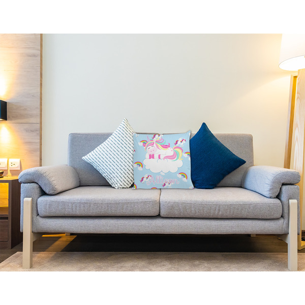 Rainbows and Unicorns Decorative Pillow Case - LIFESTYLE