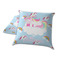 Rainbows and Unicorns Decorative Pillow Case - TWO