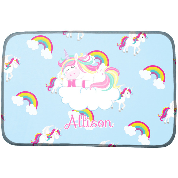 Custom Rainbows and Unicorns Dish Drying Mat w/ Name or Text
