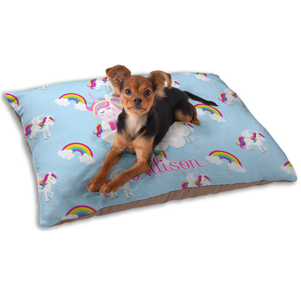 Rainbows and Unicorns Dog Bed - Small LIFESTYLE
