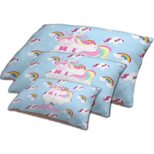 Rainbows and Unicorns Dog Beds - MAIN (sm, med, lrg)