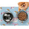 Rainbows and Unicorns Dog Food Mat - Small w/ Name or Text