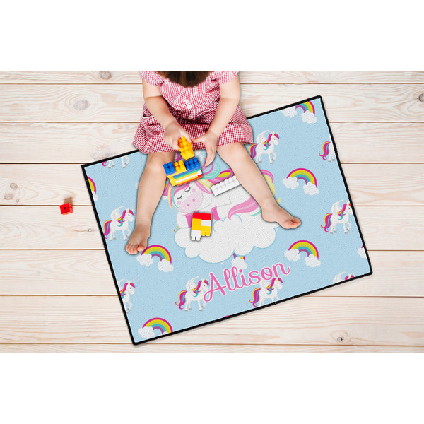 Rainbows and Unicorns Door Mats - LIFESTYLE kid