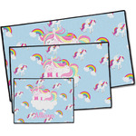 Rainbows and Unicorns Door Mat (Personalized)