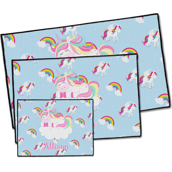 Rainbows and Unicorns Door Mats - PARENT MAIN