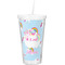 Rainbows and Unicorns Double Wall Tumbler with Straw (Personalized)