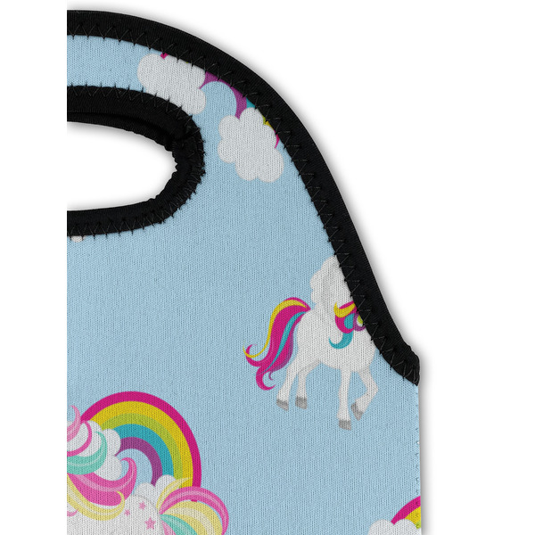 Rainbows and Unicorns Double Wine Tote - Detail 1 (new)