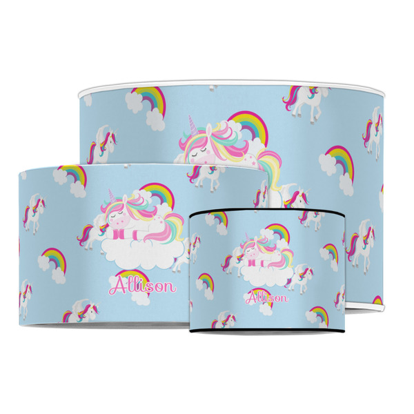 Rainbows and Unicorns Drum Lampshades - MAIN