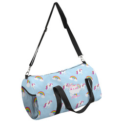 Rainbows and Unicorns Duffel Bag - Small w/ Name or Text