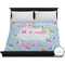Rainbows and Unicorns Duvet Cover - King w/ Name or Text