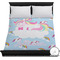 Rainbows and Unicorns Duvet Cover - Full / Queen w/ Name or Text