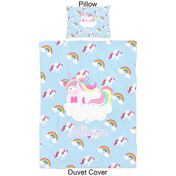Rainbows and Unicorns Duvet Cover Set - Twin - Approval
