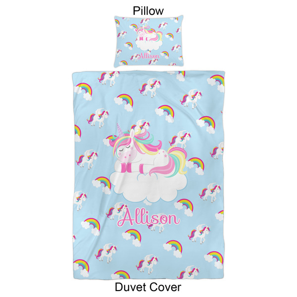 Rainbows and Unicorns Duvet Cover Set - Twin XL - Approval