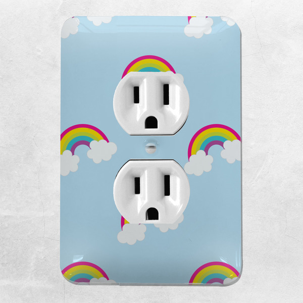 Rainbows and Unicorns Electric Outlet Plate - LIFESTYLE