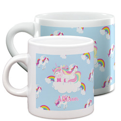 Rainbows and Unicorns Espresso Cup (Personalized)
