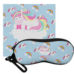 Rainbows and Unicorns Eyeglass Case & Cloth w/ Name or Text