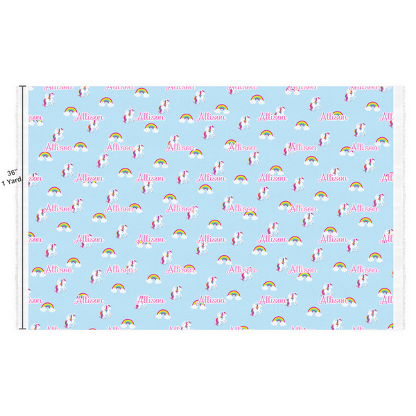 Rainbows and Unicorns Fabric Full Yard