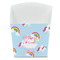 Rainbows and Unicorns French Fry Favor Box - Front View