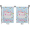 Rainbows and Unicorns Garden Flag - Double Sided Front and Back