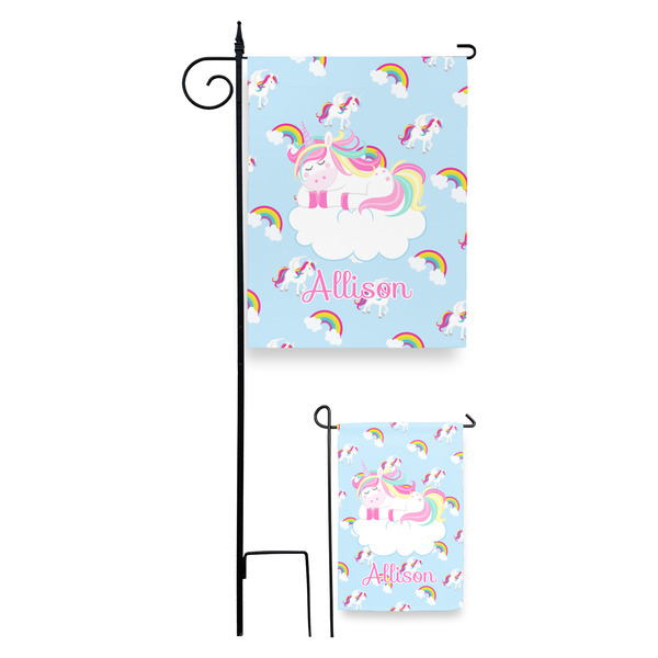Rainbows and Unicorns Garden Flag - PARENT/MAIN