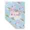 Rainbows and Unicorns Garden Flags - Large - Double Sided - FRONT FOLDED