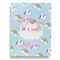 Rainbows and Unicorns Garden Flags - Large - Double Sided - FRONT