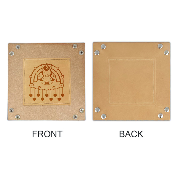 Rainbows and Unicorns Genuine Leather Valet Trays - APPROVAL