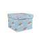 Rainbows and Unicorns Gift Boxes with Lid - Canvas Wrapped - Small - Front/Main