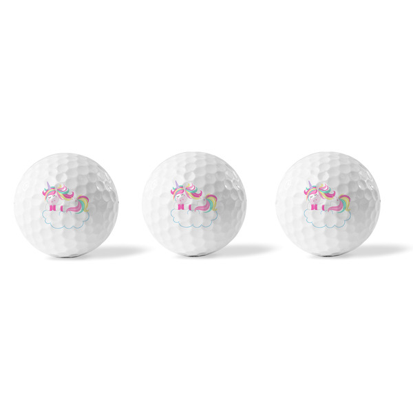 Rainbows and Unicorns Golf Balls - Generic - Set of 3 - APPROVAL