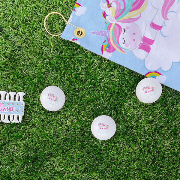 Rainbows and Unicorns Golf Balls - Generic - Set of 3 - LIFESTYLE
