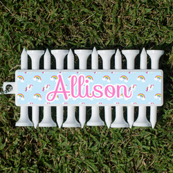 Rainbows and Unicorns Golf Tees & Ball Markers Set (Personalized)