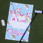 Rainbows and Unicorns Golf Towel Gift Set w/ Name or Text