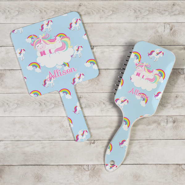 Rainbows and Unicorns Hand Mirrors - In Context