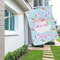 Rainbows and Unicorns House Flags - Double Sided - LIFESTYLE