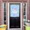 Rainbows and Unicorns House Flags - Double Sided - (Over the door) LIFESTYLE
