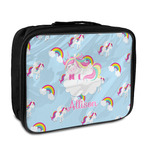 Rainbows and Unicorns Insulated Lunch Bag w/ Name or Text