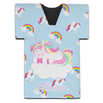 Rainbows and Unicorns Jersey Bottle Cooler (Personalized)
