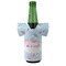Rainbows and Unicorns Jersey Bottle Cooler - FRONT (on bottle)