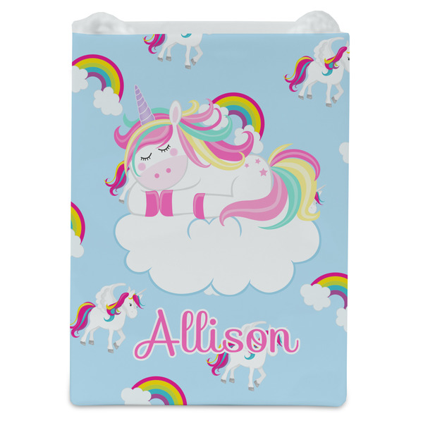 Rainbows and Unicorns Jewelry Gift Bag - Gloss - Front