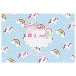 Rainbows and Unicorns Jigsaw Puzzle - 1000-piece (Personalized)