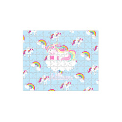 Rainbows and Unicorns 110 pc Jigsaw Puzzle (Personalized)
