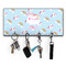 Rainbows and Unicorns Key Hanger w/ 4 Hooks w/ Name or Text