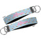 Rainbows and Unicorns Key-chain - Metal and Nylon - Front and Back