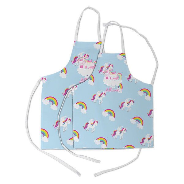Rainbows and Unicorns Kid's Aprons - Parent - Main