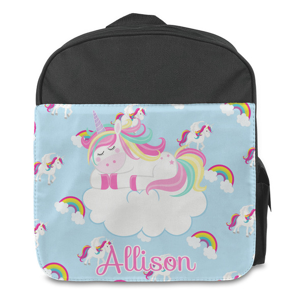 Rainbows and Unicorns Kids Backpack - Front