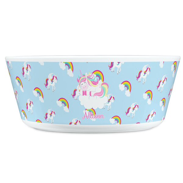 Rainbows and Unicorns Kids Bowls - FRONT