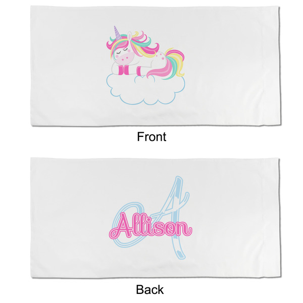 Rainbows and Unicorns King Pillow Case - APPROVAL (partial print)