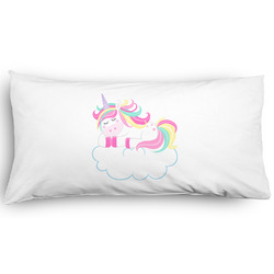 Rainbows and Unicorns Pillow Case - King - Graphic (Personalized)