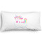 Rainbows and Unicorns King Pillow Case - FRONT (partial print)