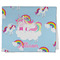 Rainbows and Unicorns Kitchen Towel - Poly Cotton w/ Name or Text